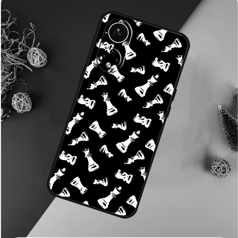 Chess Case For Honor Magic 7 5 6 Pro Honor 200 Pro 50 70 90 Lite X9b X9a X8b X8a X8 X9 X9c Cover