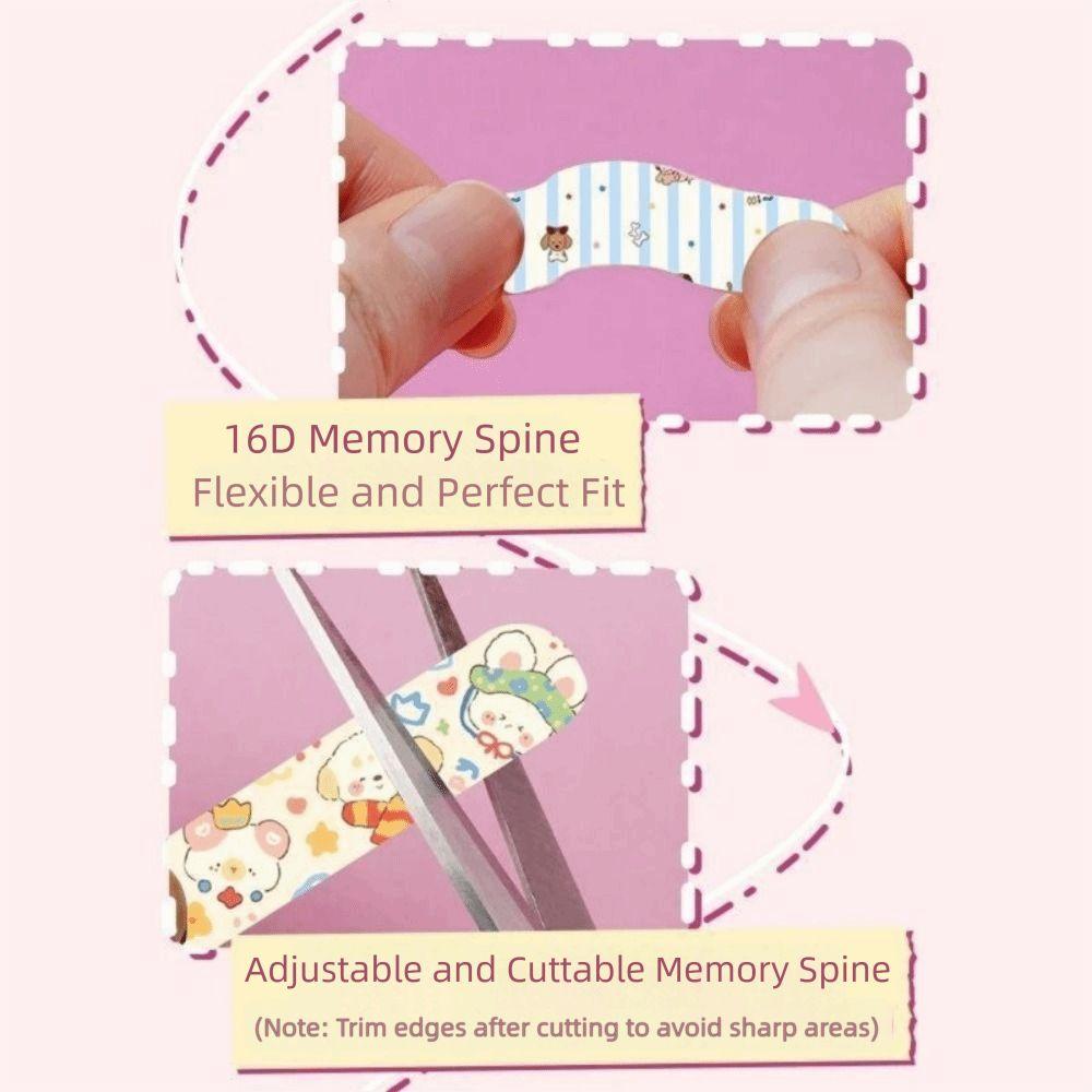 20/50Pcs Refined Nose Shape Nose Wings Slimming Stickers Nose Shaper Clip Nose Bridge Reduction