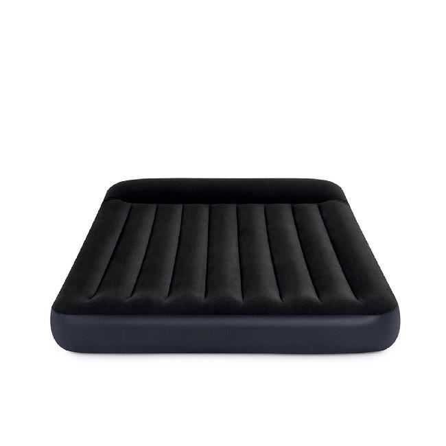 Matelas gonflable - INTEX - Pillow Rest Classic - 2 places - Pompe électrique - PVC - Bleu