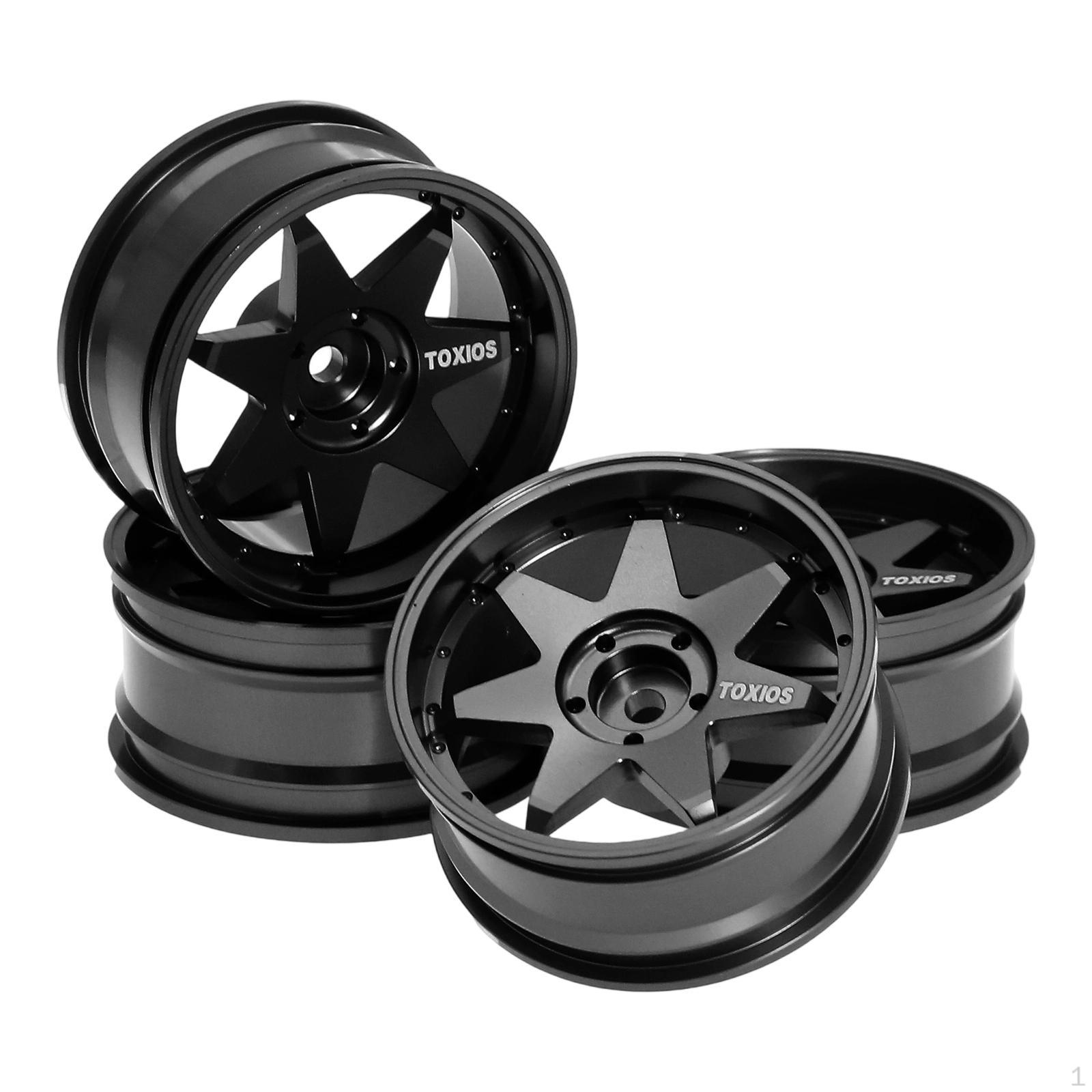 

1/10 Scale RC Car Wheel Rims Accessories Replacement Modification Remote Controlled