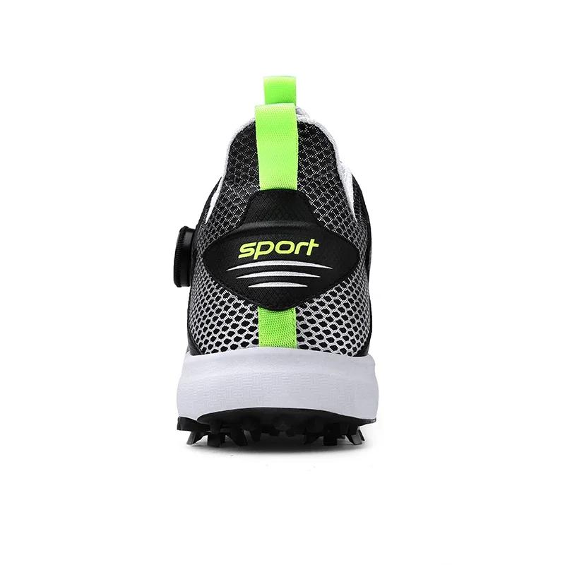 נעלי גולף חדשות לגברים בגדי גולף לגברים נעלי ספורט נוחות לחדר כושר נעלי הליכה יוקרתיות