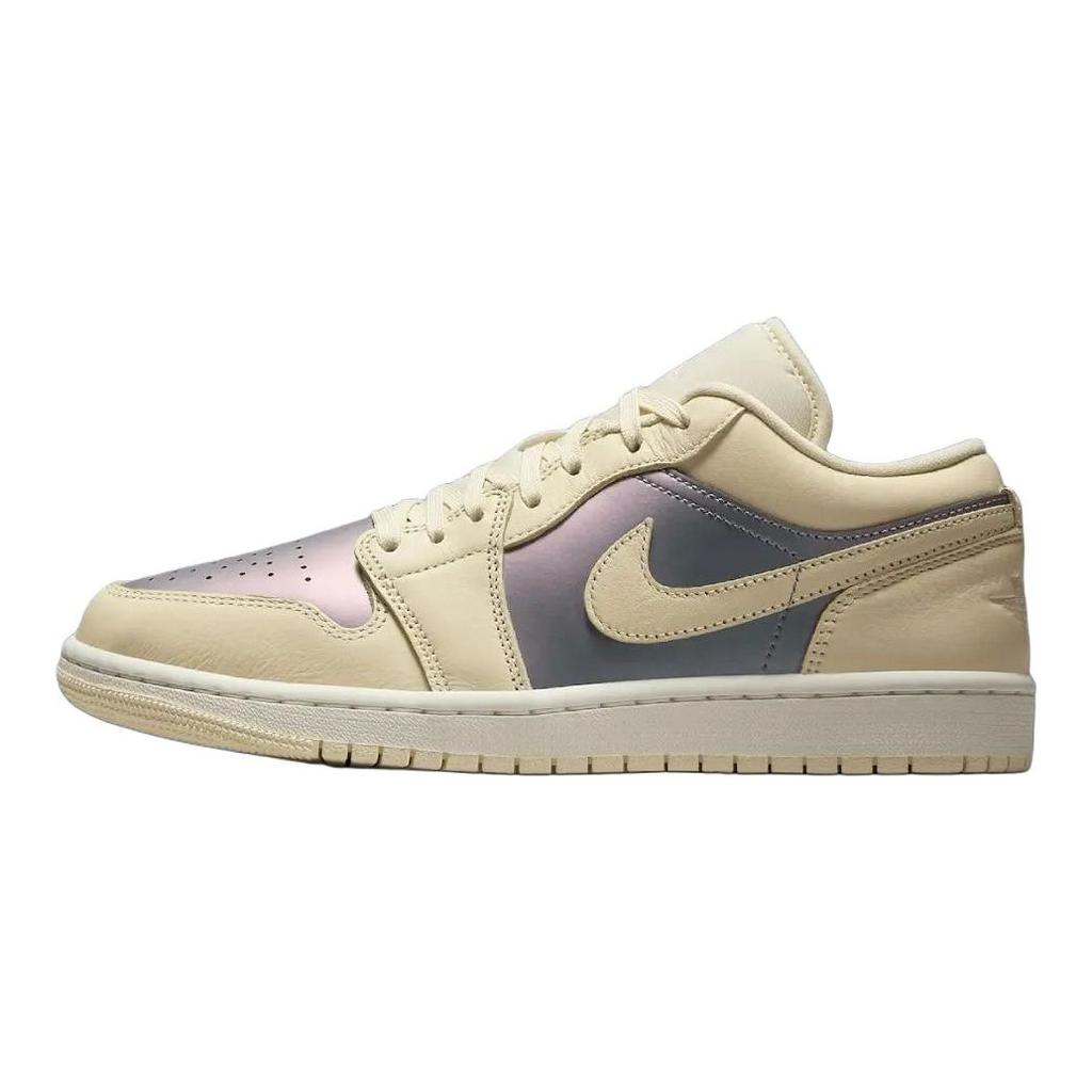 Air Jordan 1 Low SE Muslin Royal Tint Women Sneakers Cream Sail IH4110-104
