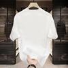 American Trendy Brand Pure Cotton Men'S Printed Short-Sleeved T-Shirt Trendy Men'S And Women'S Casual Round Neck T-Shirt Men'S