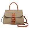 Genuine Leather Women's Bags Shoulder Messenger Lock Cover Super Soft Skin Ladies  Bags