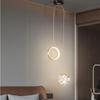 Modern LED Ljuskrona Vardagsrum Sovrum Kök Nordisk Underbar Eldfluga Lampa Hem Inomhusbelysning lyxig Dekor Hänglampa