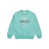 MLB Preppy Style Collection New York Yankees SS25 Sweatshirt Unisex Hemp Mint 3AMTV0651-50MTM