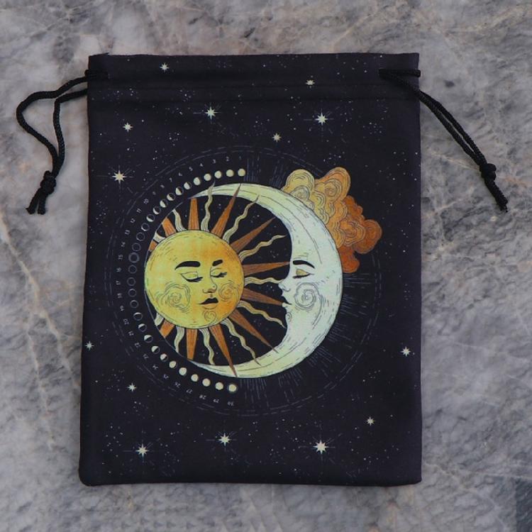 Samt Tarot Aufbewahrungstasche Brettspiel Karten Kordelzug Tasche Schmuckbeutel