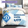 Dynamo Kyiv  Pattern Bedding Quilt Set  Home Decoration  Gift (1 * Duvet Cover + 2 * Pillowcase  Without Core)