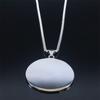 Witchcraft Pentagram Star Irish Knot Moon Sun Stainless Steel Necklaces Triple Moon Goddess Leaf Necklace Jewelry bijoux N3718