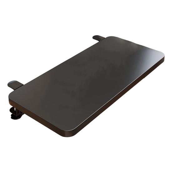 Bordforlengerplate med justerbar klemme Sammenleggbar Universell Hjemmekontor Databord Tastaturholder Armstøtte Bordforlengerplate