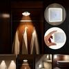6-LED Decorative Night Light,Motion Sensor Stair Wall Light,Battery Powered,Smart Sensor.Suitable for Bedside,Cabinet,Kitchen,Bedroom Stair Lighting