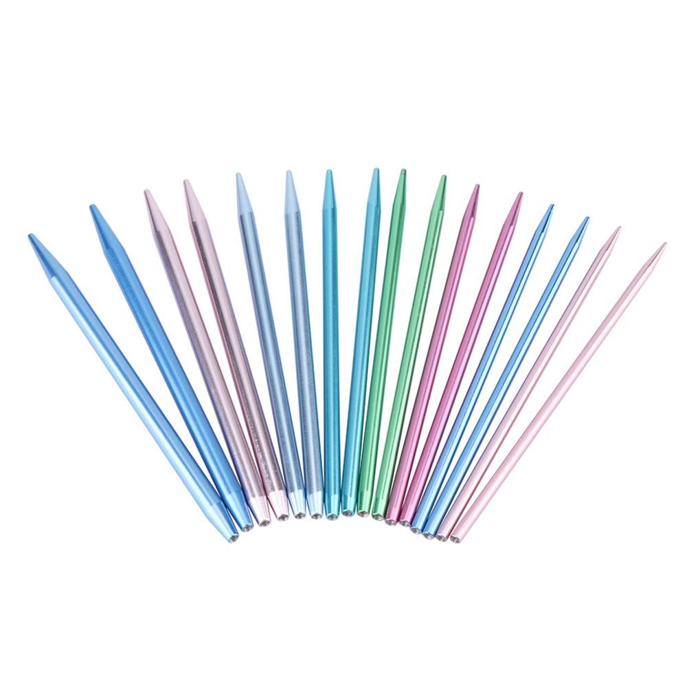 26Pcs Aluminum Oxide Circular Knitting Needles 26 Pieces Set Knitting Tool Kit  Craft Making