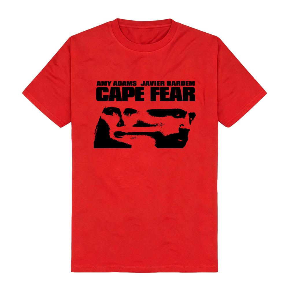 T-shirt Design Serie TV Cape Fear Manica Corta Estiva Cotone Moda Magliette Girocollo Casual Ampie Morbide Magliette Donna Camicie Unisex