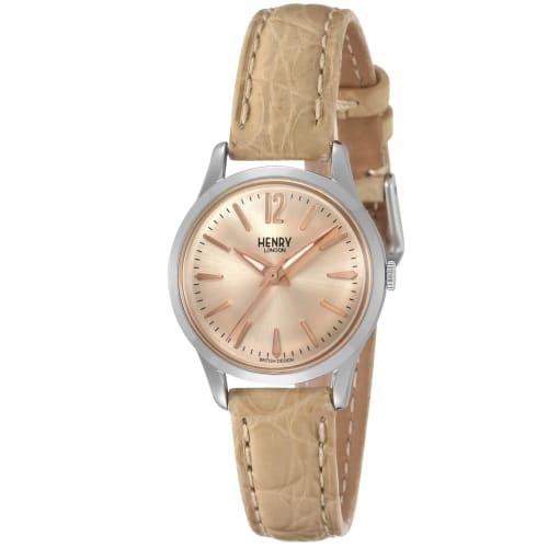 

Henry London PADDINGTON Watch HL25-S-0297-MI Women s Beige