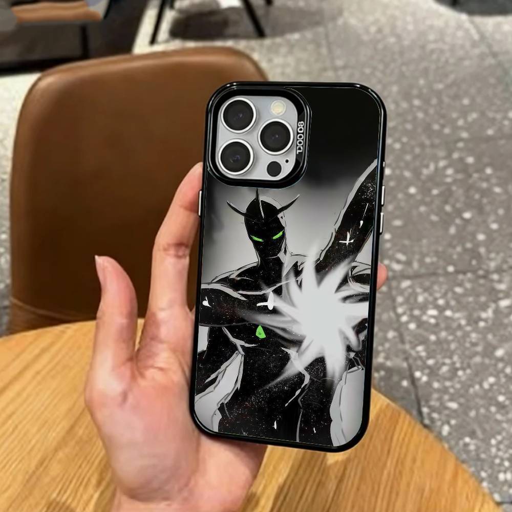 Ben 10 Ultimate Epic Battle Phone Case For iPhone17,16,15,14,13,12,11 Plus,Pro Max Colored Silver Plated Inside Cover