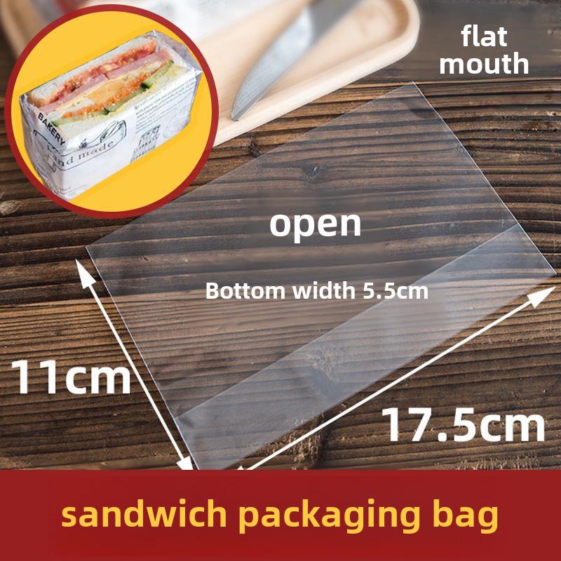 Clear Food-Grade Ziplock Bags for Sandwiches and Bread