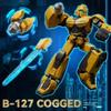 BLOKEES Transformers GALAXY VERSION 7 Bausteine Bewegliche Modelle Megatron Soundwave Zusammengebaut Kindertagsgeschenke