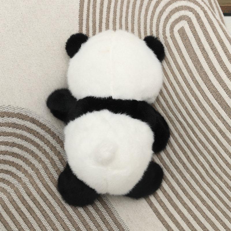 Cute Panda Doll Plush Toy Simulation National Treasure Giant Panda Rag Doll Children's Gift 8 Inch Grab Machine Doll