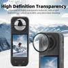 Flymile Lens Guards for Insta360 X4 Camera Accessories Len Protective Mirror Anti-Scratch Lens Cap Portable Rotating Cover