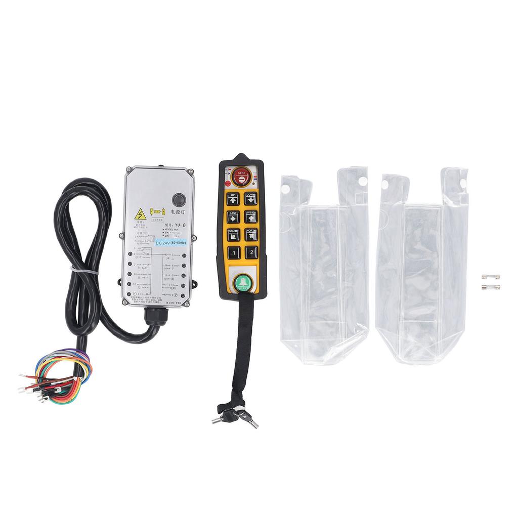 Wireless Crane Remote Control 6 Directional Buttons IP65 Waterproof Industrial Lift Remote Control