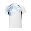 Li Ning Badminton Collection Badminton Jersey Unisex White AAYW055-2