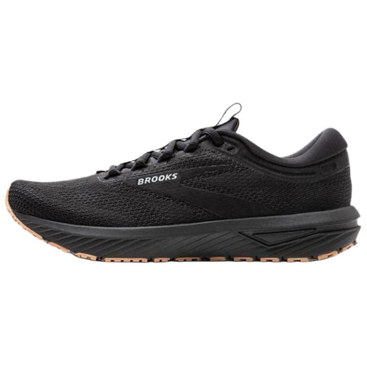 Brooks Revel 7 Versatile Comfortable Mesh Cushioning Breathable Low-Top Running Shoes Men Sneakers Black 110435-1D-072