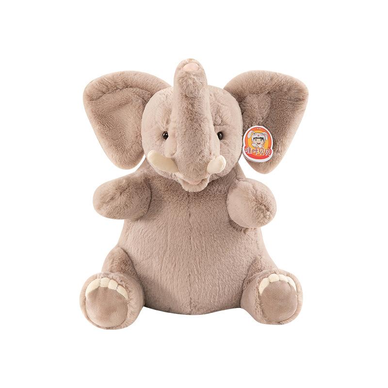 Cute Cute Hippo Plush Toy Doll Cartoon Soothing Elephant Healing and Companion Children Gift