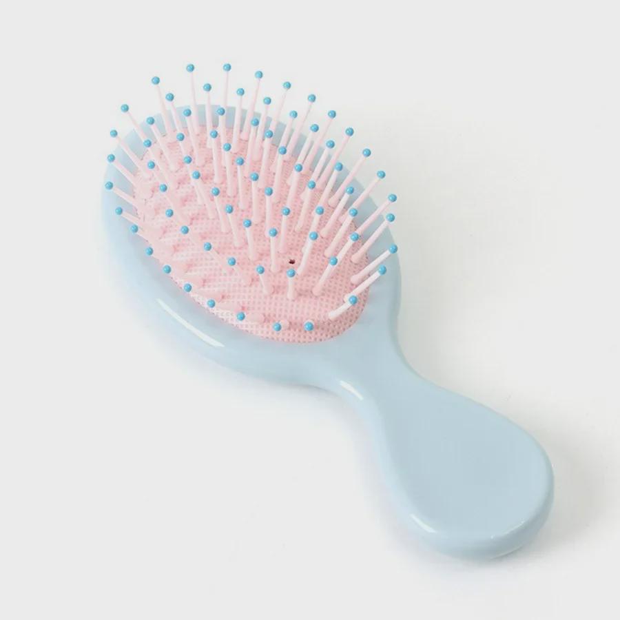 Korean Cute Air Cushion Mini Comb for Women & Girls - Travel Portable Massage Brush