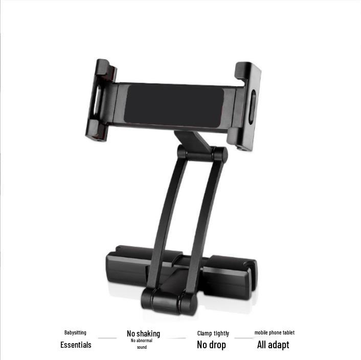

Car Rear Seat Tablet Mount - Adjustable Telescopic Holder for iPad and Tablets чёрный