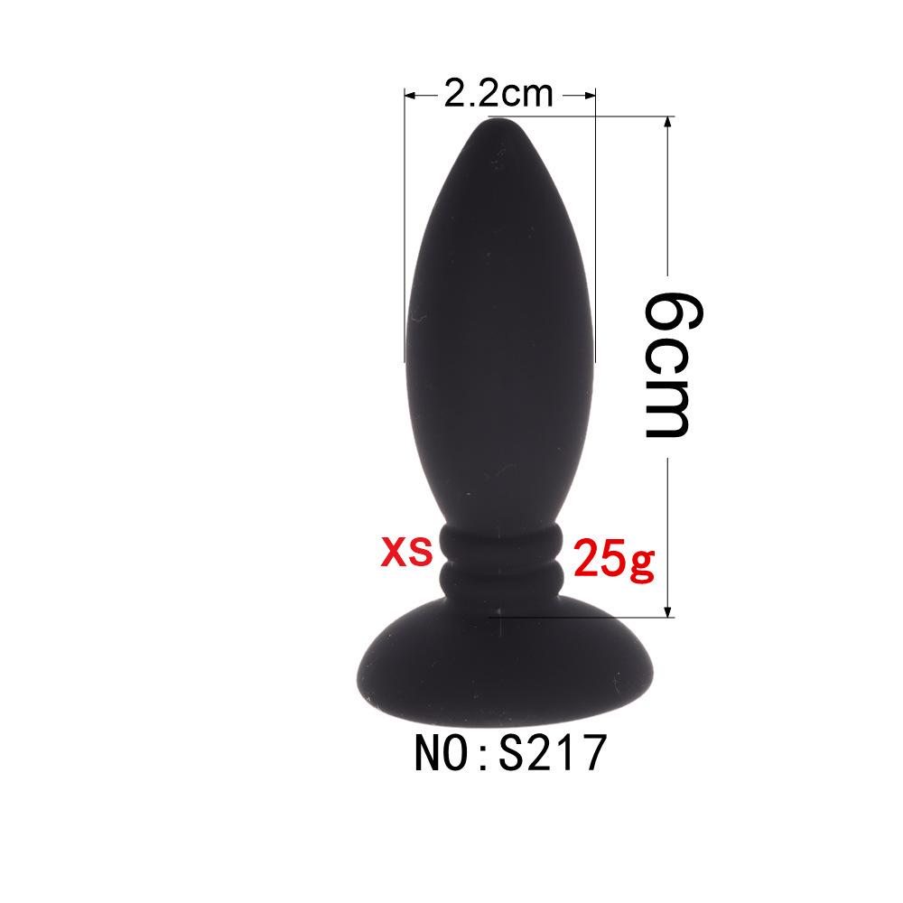 Silicone Detachable Tail Excluding Diamond Screw Anal Plug Accessory
