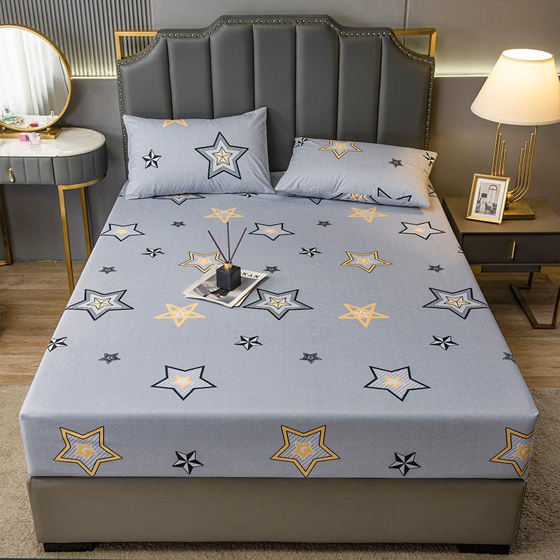 Wasserdichter Matratzenschoner, Matratzenbezug mit tiefen Taschen, Spannbettlaken-Stil mit elastischem Gummiband, waschbar und pflegeleicht