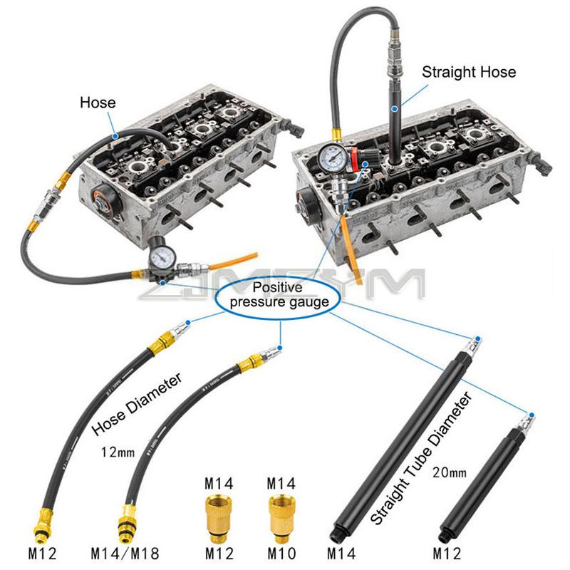 Cylinder Head Service Set Tool Kit Valve Spring Compressor Removal Installer Replacement Valve Oil Seal Tool