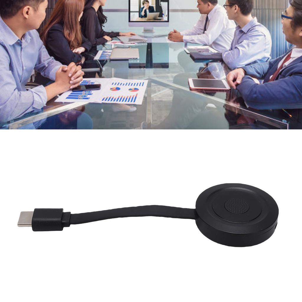 4K Screen Mirroring Adapter Wireless HD Multimedia Interface Display Dongle for Phone Tablet Laptop Casting to TV Projector