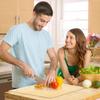 Acrylic Cutting Board Chopping Blocks 40 X 30 Cm Nonslip Mat Clear Chopping Board for Home Kitchen Counter Restaurant Vegetables