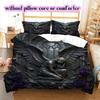 Metal reliefs Pattern Bedding Quilt Set Quilt Cover Pillowcase Home Decoration Birthday Gift (1 * duvet cover + 2 * pillowcase, without core)