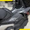 For X-ADV750 2025 XADV 750 Motorcycle Anti Slip Fuel Tank Pad Side Knee Grip Decal Decorative Protector Sticker
