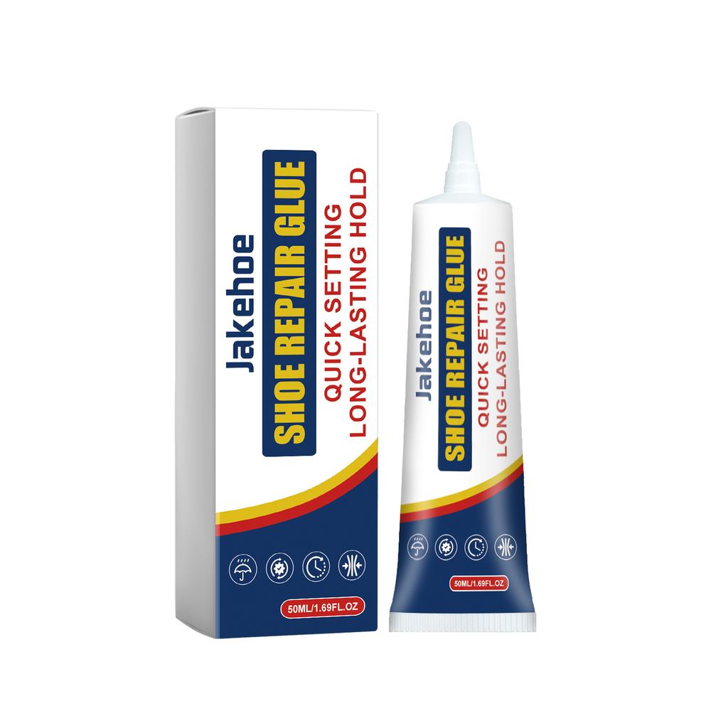 Jakehoe Shoe Glue, 0ml - Strong Adhesive for Leather, Rubber, Plastic, Quick Dry Shoe Fix