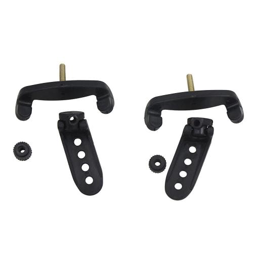 ERYUE Viola Schulterpolster, Höhen- und Winkelverstellbar für 15,5-16,5 Zoll Violen, Leichte Kunststoffauflage mit Bequemer Schwammpolsterung