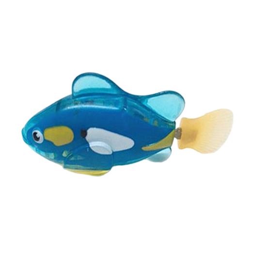Swimming Fish Toy with LED Light Waterproof Battery Powered Simulation