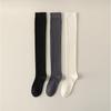 Knee Socks Autumn And Winter Thickened Pressure Socks Thin Japanese Jk Socks Solid Color Versatile Double Needle Long Thigh Socks Women