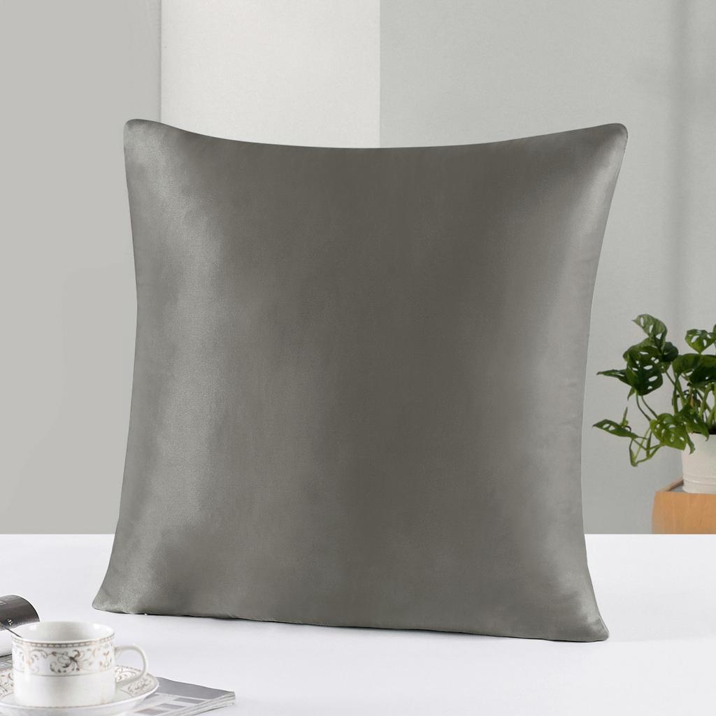 22 Momme 100% Silk Cushion Cover Decorative Pillows 45x45cm 70x70cm Pillow Case Home Decoration Funda Cojin For Living Room