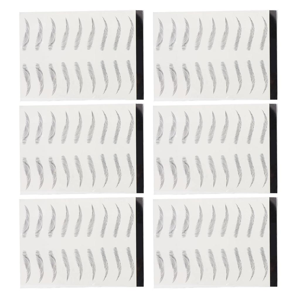 Tatuaje Sprâncene Autocolante 6D Natură Impermeabil Tatuaj Temporar Sprânceană pentru Îngrijirea Sprâncenelor Modelare4#