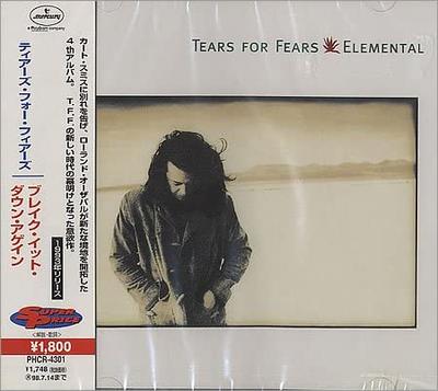 CD TEARS FOR FEARS - Break It Down Again PHCR1202 Mercury 1993 Japan Dance & Electronica Used