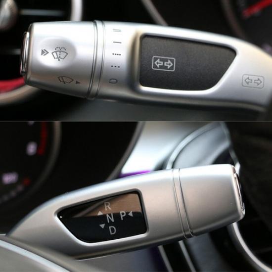 Car Chrome Shift Lever Cover Cruise Trim For Mercedes Benz CLA GLC C E S class