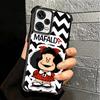 Mafalda Cartoon Cute Plating Phone Case For Xiaomi Redmi Note 14 15 Pro Plus 13 12 11 11S 11T 10 9S 9 5G Anti-Fall Airabag Cover