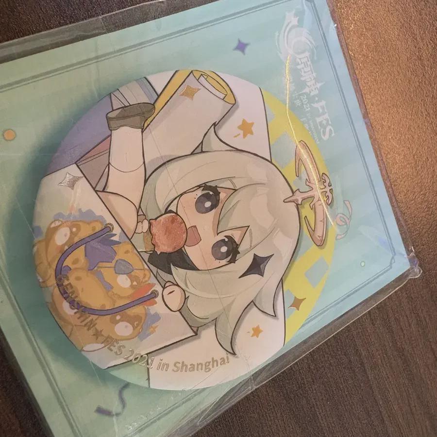 

Официальные значки с Паймон с фестиваля Wonshin Fes 2021 в продаже!