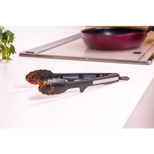 Thermos Nylon Tongs, Black, Kitchen Tool, KT-T001 BK