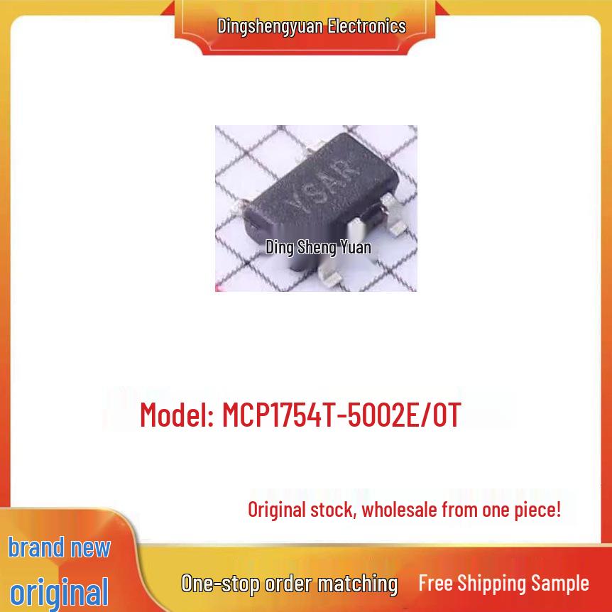 

MCP1754T-5002E/OT Power Management IC SOT23-5 - Brand New Original with YSAR Screen Printing