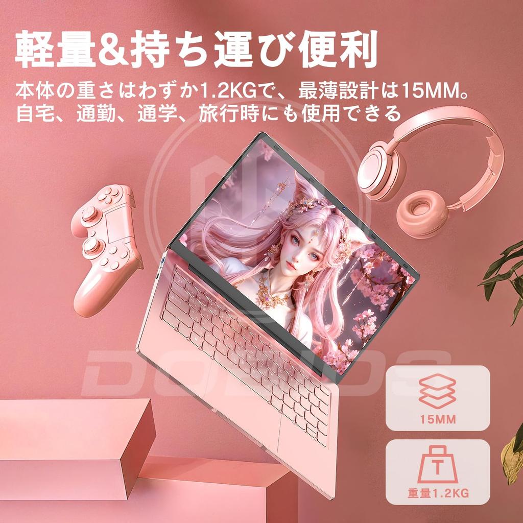 Dobios Laptop with Office 2019 and Windows 11 Ideal for Features a Celeron N4000 a IPS Angle USB Bluetooth and a Japanese Ideal for Working from and