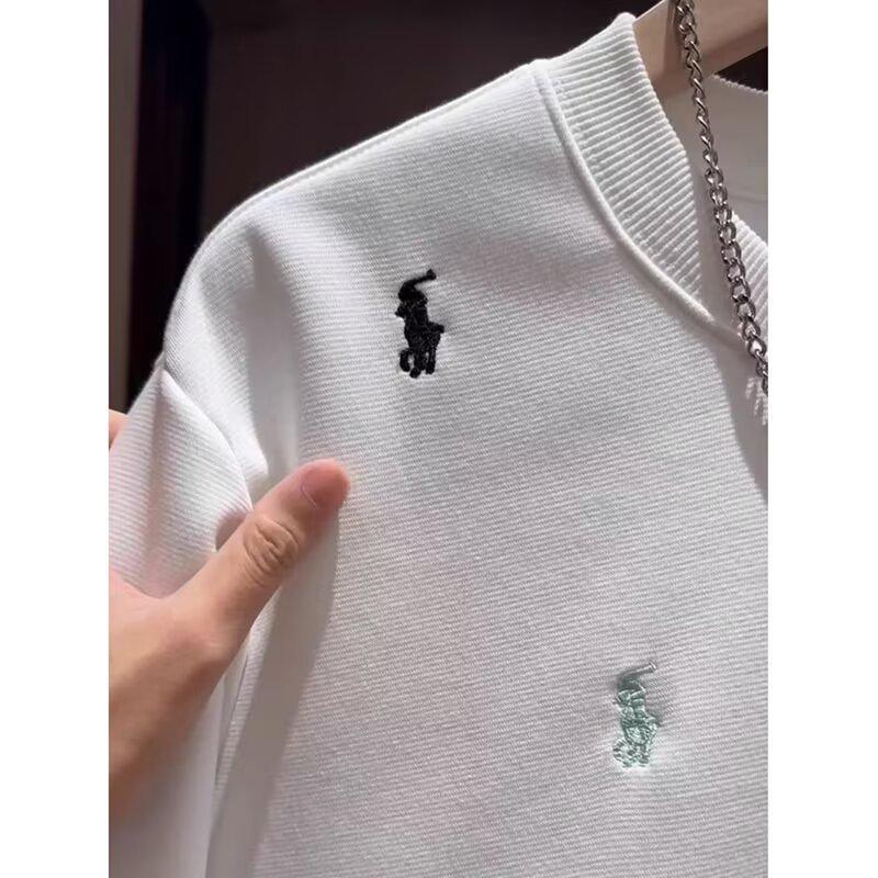 2025 Men's Trendy Spring/Autumn Hoodie: Cool Streetwear Embroidered Long Sleeve Top